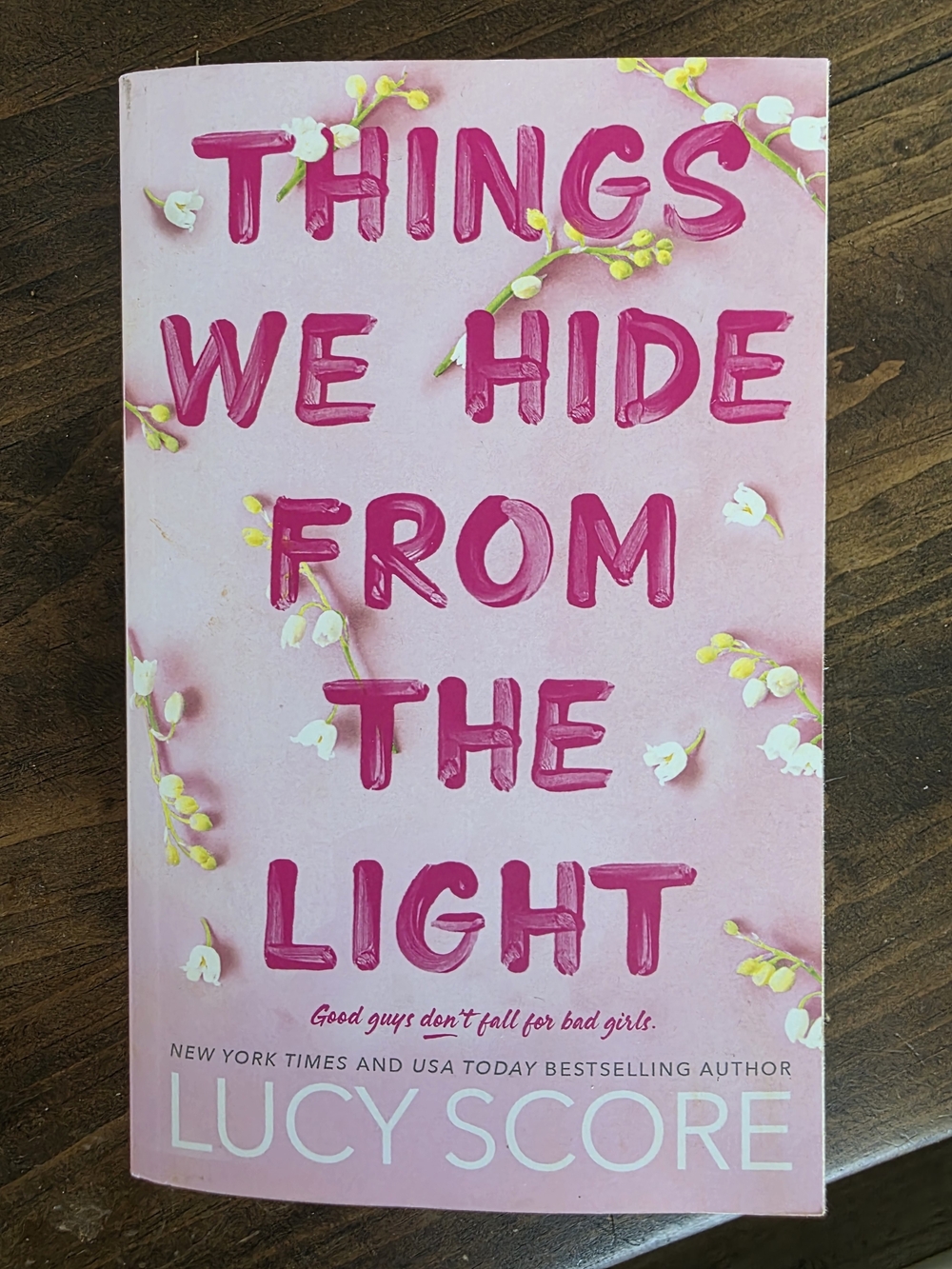 Things We Hide From the Light - Pink Paperback
